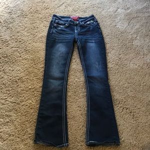 Red Rivet jeans